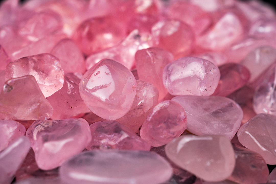 Pierre Naturelle de Quartz Rose