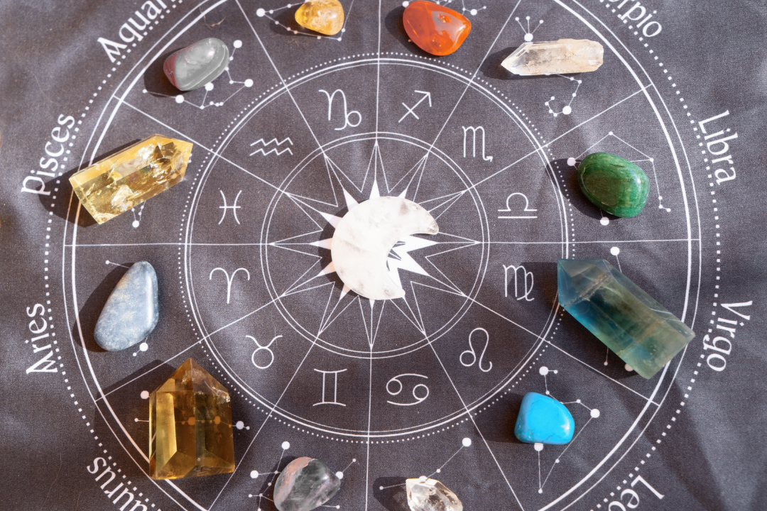 Les pierres naturelles et signes astrologiques