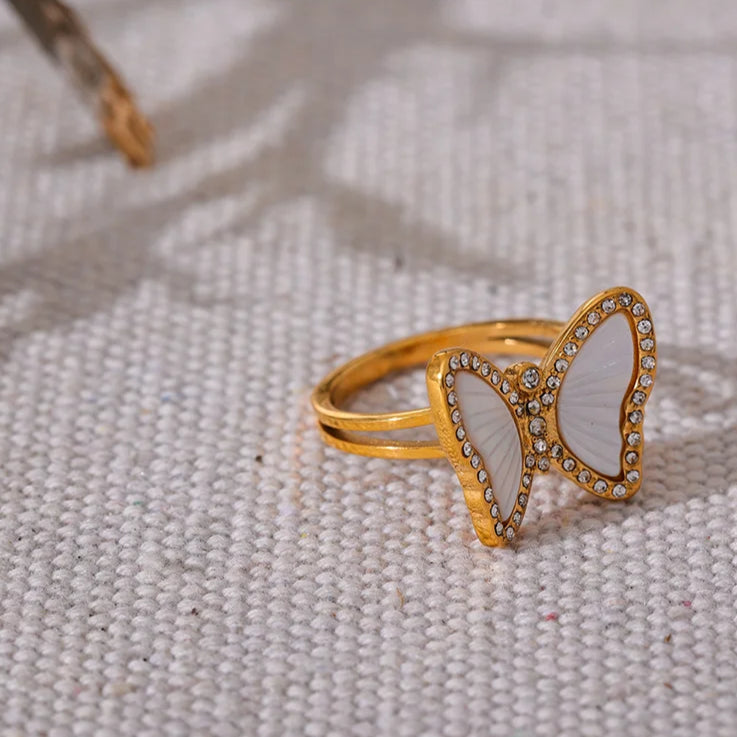 BAGUE PAPILLON