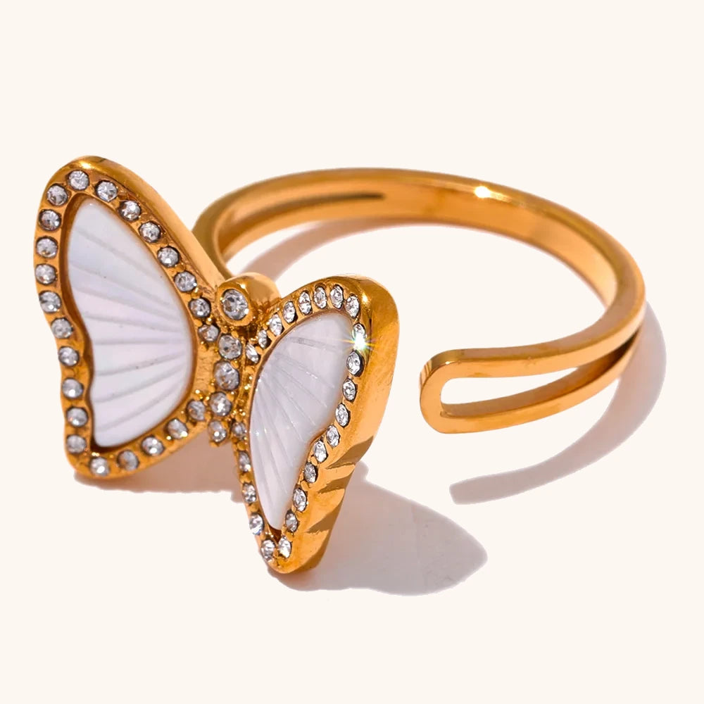 BAGUE PAPILLON