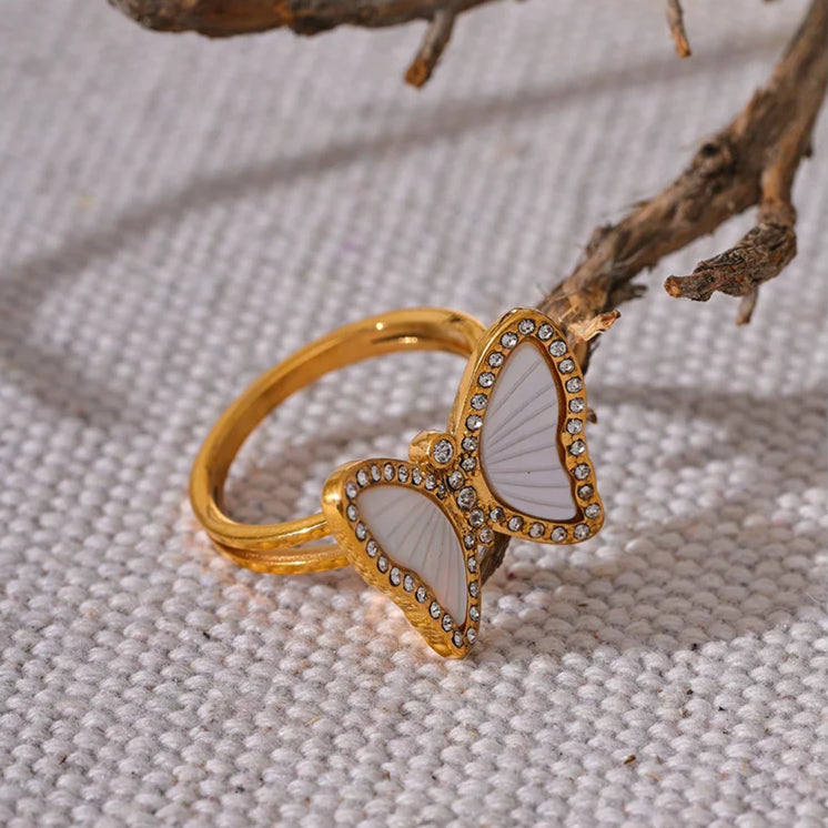 BAGUE PAPILLON